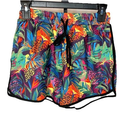 Pantalones cortos para mujer Jess Lea "In The Jungle con cordón todos los días talla pequeña Foto 1 de 4