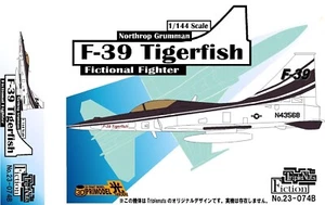 1/144 Fiction Fighter: Northrop F-39 Tigerfish [EE. UU.] #23-074B: TUERCAS TRIPLES - Imagen 1 de 3