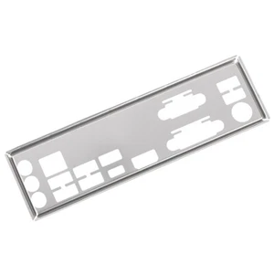 Stainless Steel Shield Back Plate BackPlate Bracket Baffle For ASRock B450M Pro4 - Photo 1/10