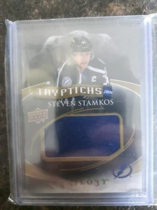 2015-16 Upper Deck Trilogy Tryptichs 027/150 Steven Stamkos Card# T-TBL1 - Picture 1 of 2