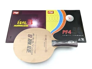 Vormontierter Tischtennisschläger DHS PG8 + Hurricane 3 + PF4-50 Shake-Hand - Bild 1 von 10