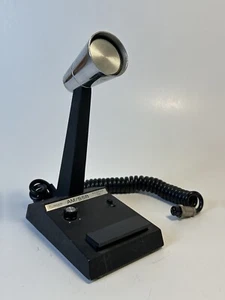 Turner Sidekick 100 Amplified CB/Ham Desk Radio Microphone w/ 4-Pin Vintage - Zdjęcie 1 z 5