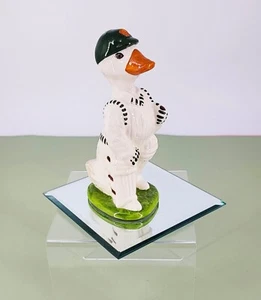 Acorn Pottery "Out for a Duck" Cricketeer Figurine Porcelain Signed F. Dale UK - Picture 1 of 8