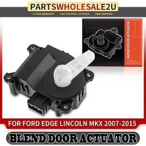 Blend Door Actuator Temperature for Ford Edge Lincoln MKX 07-15 Main/ Left Main - Picture 1 of 8