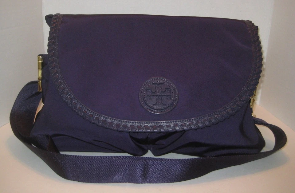 BOLSA DE PAÑALES TORY BURCH MARION TINTA AZUL Foto 1 de 1