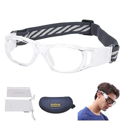 SOOGREE Sports Goggles Basketball Soccer Safety Goggles Eyewear cratch Resistant Protect