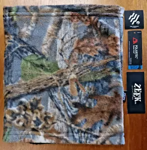 CABELAS Seclusion camo reversible gaiter by Zeek Outfitter w/ Odor Control. NICE - Picture 1 of 3