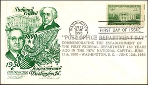 Scott 990 3 Cents Executive Branch Staehle Green FDC PO Day Planty 990-37 - Picture 1 of 2