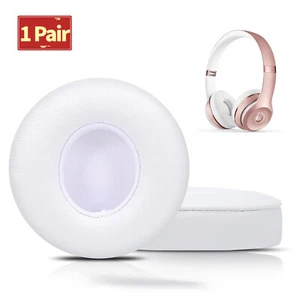 2x Almohadillas de repuesto Funda de cojín Inalámbrica para Beats by Dr Dre Solo 2/Solo 3 - Imagen 1 de 5