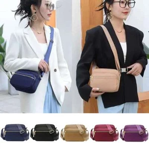 Women Messenger Shoulder Bag Waterproof Crossbody Travel Handbag Purse Bags - Picture 1 of 19