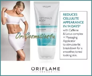 Oriflame Optimals Body Anti Cellulite Gel Caffeine & Lotus Leaf All Skin Types - Picture 1 of 4