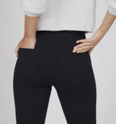 $128 SPANX PONTE THE PERFECT PANTS Ankle 4-Pocket-20202T- Black-Size Small Tall - Image 1 of 4