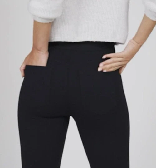 Auth $128 SPANX PONTE THE PERFECT PANTS Ankle 4-Pocket-20202R-Black-Size Small - Image 1 of 4