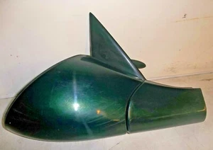 VAUXHALL VECTRA 1995-2002 OFFSIDE DRIVERS SIDE MANUAL DOOR MIRROR DARK GREEN - Picture 1 of 1