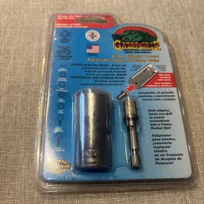 NEW Gator Grip Universal Socket Adjustable Standard and Metric Drive Made in USA - Image 1 of 2