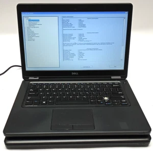 Lot of 2 Dell Latitude E5450 i5-5300u@2.30GHz 8GB RAM No HDD/OS/Battery CB364* - Picture 1 of 13