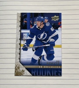 20-21 UD Extended Cal Foote ‘05-06 Rookie Young Guns Tribute Exclusives #ed /100 - Picture 1 of 2