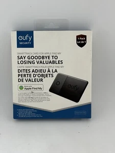 NEW - Eufy Security by Anker Smarttrack Card (1-Pack) Works with Apple Find My - Photo 1 sur 3