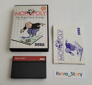 SEGA Master System - Monopoly - PAL - Picture 1 of 7
