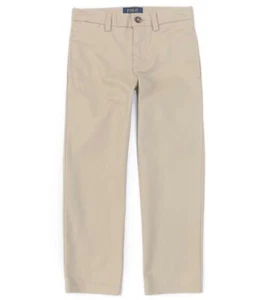 Pantalones polo Ralph Lauren nuevos con etiquetas, caqui, varias tallas para niños - Imagen 1 de 5