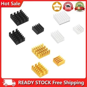 Aluminium-Kühlkörper für Raspberry Pi 4B, Kühler, Kühlpad, Kühler mit Thermoband - Afbeelding 1 van 8