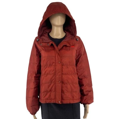 Levi's Women Red Edie Packable Padded Jacket Coat Size M - Image 1 of 4