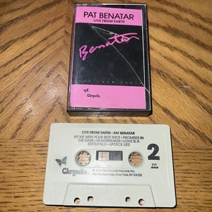 Pat Benatar - Live From Earth Audio Cassette 1985 ***TESTED*** - Picture 1 of 1