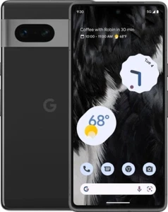 Google Pixel 7 128GB Black (Unlocked) - EXCELLENT - Afbeelding 1 van 1