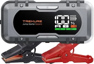 Jump Starter Power Pack 6000A, 12V Car Battery Booster Jump Starter All Gas/12L - Picture 1 of 7