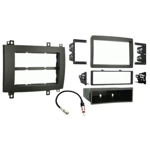 Cadillac CTS 2003-2007 Single or Double DIN Stereo Radio Install Dash Kit Gray - Picture 1 of 3