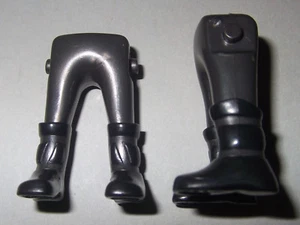 12123, Lange Hose, anthrazit, Schnürstiefel, schwarz - Picture 1 of 1