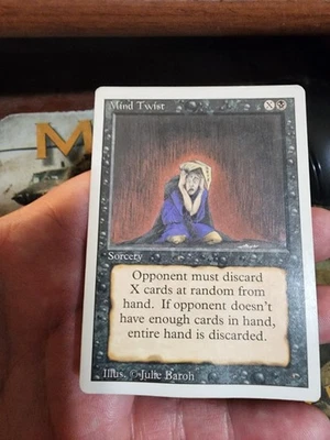 Revised 3rd Edition   MTG  1  Mind Twist Magic - Image 1 of 2