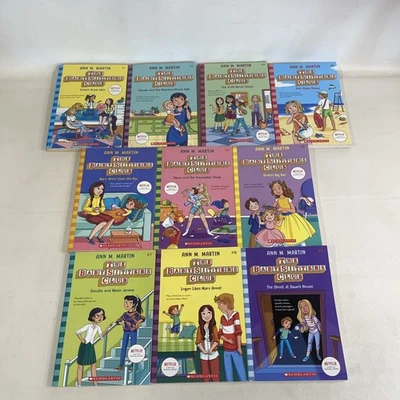 The Baby-Sitters Club Books Paperback Ann M Martin Netflix Mixed Lot 1 - 10 - Image 1 of 2