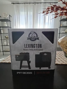 Neu - Pit Boss Lexington robuste Grillabdeckung Onyx Edition - schwarz - PN 73500 - Bild 1 von 3