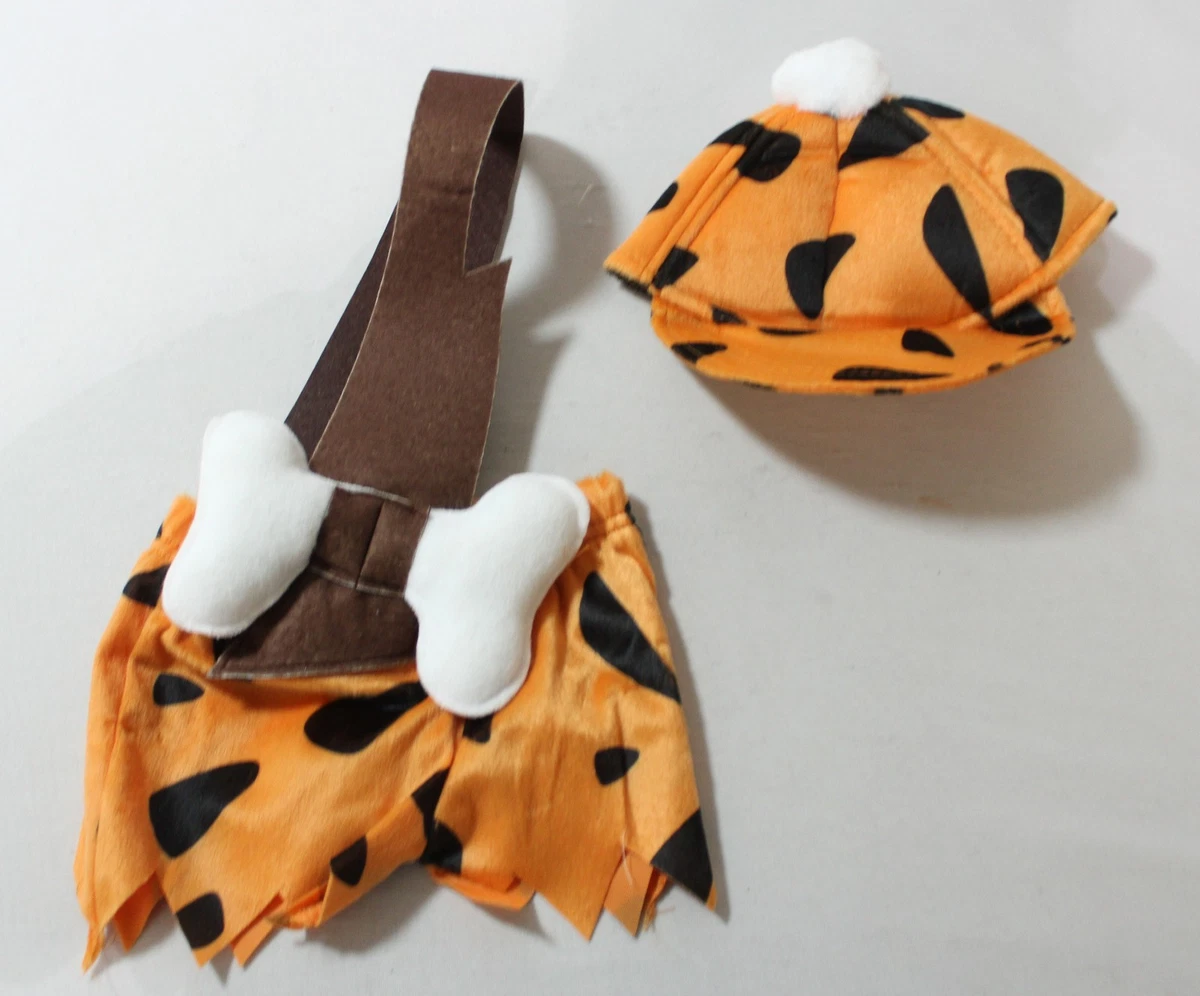 Bam Bam Costume For Toddler & Kids - Includes Pants, Hat, And Club For First Birthday Or Halloween