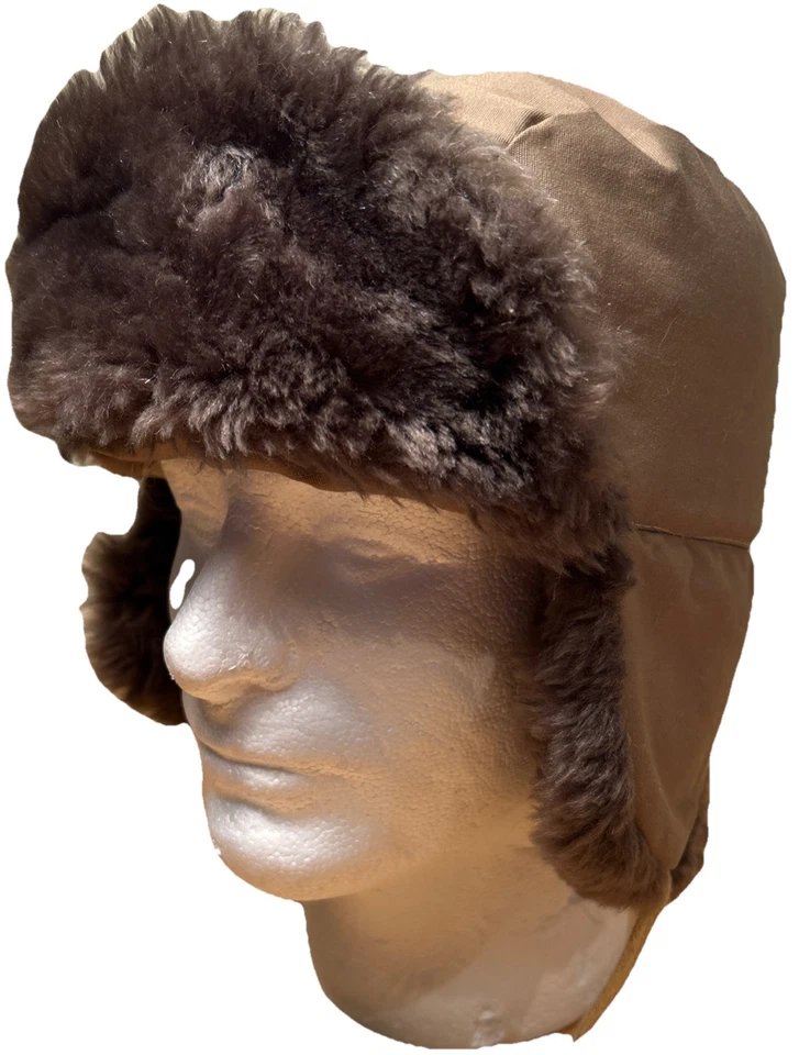 Sombrero de trampero de plumón de ganso Browning de colección con orejeras grandes hechas en EE. UU. Foto 1 de 4