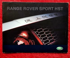 RANGE ROVER SPORT HST 2006 VERKAUFSPROSPEKT 12 SEITEN SEHR GUTER ZUSTAND - Bild 1 von 3