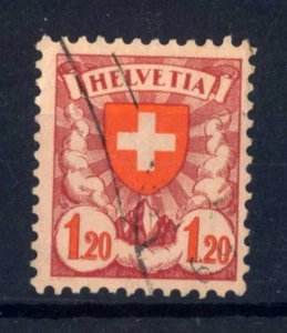 SVIZZERA - 1924 - Coat of Arms 1,20 f. - Picture 1 of 1