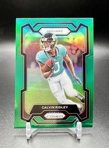 2023 Panini Prizm CALVIN RIDLEY Green Prizm #133 Jacksonville Jaguars - Picture 1 of 2