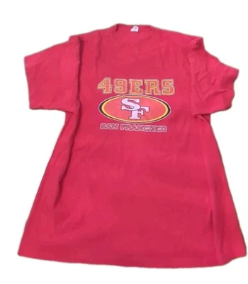 Camiseta roja vintage NFL San Francisco 49ERS 3XL para hombre Foto 1 de 4
