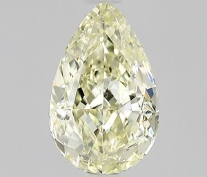Loose Pear Cut GIA Certified 100% Natural Diamond 0.31 Ct S - T Range/VS Clarity - Picture 1 of 4