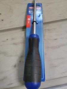 Faithfull Soft Grip Flared Slotted Tip Screwdriver 8mm 150mm - Picture 1 of 2