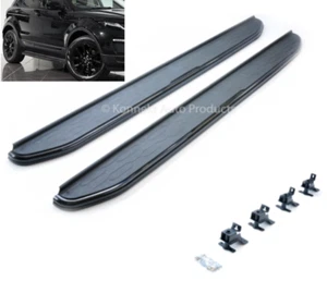 Side Steps Black Gloss Prestige Fits Range Rover Evoque 2011-18 Running Boards - Picture 1 of 6