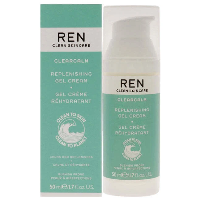 Crema gel reponedora Clearcalm de Ren para mujer - gel de 1,7 oz Foto 1 de 1