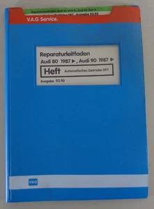 Manual De Taller Audi 80 / 90 B3 Tipo 89 Transmisión Automática 097 Desde 1987 - Imagen 1 de 2