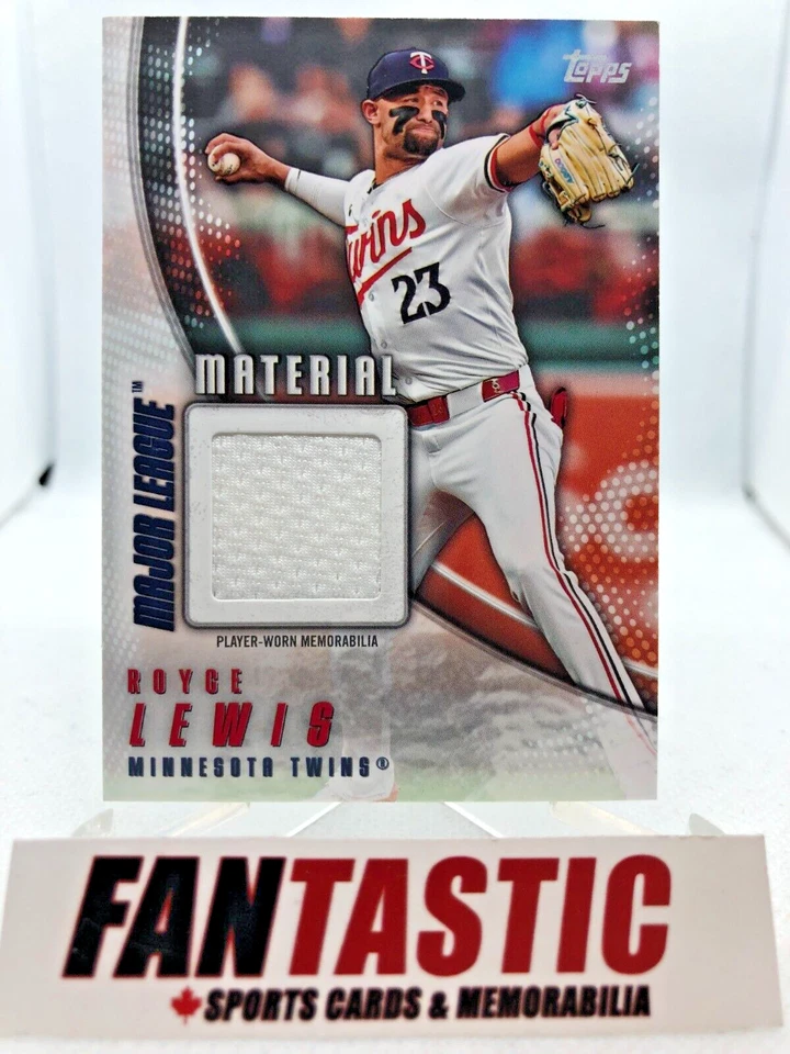 Royce Lewis Relic MLM-RLE 2025 Topps Series 1 TWINS - Image 1 of 2
