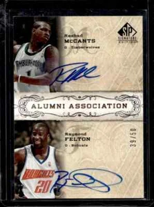 2006-07 SP Signature Edition Rashad McCants Raymond Felton Alumni Auto #39/50 - Picture 1 of 1