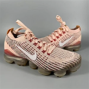 Scarpe da ginnastica Nike Air VaporMax Flyknit 3 Sunset Tint rosa da donna taglia UK 4 palestra - Foto 1 di 15