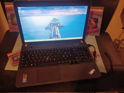 Lenovo Thinkpad e540 15,6"  i5-2,6Ghz 8gb 128gb SSD NVME windows 11 - Immagine 1 di 4