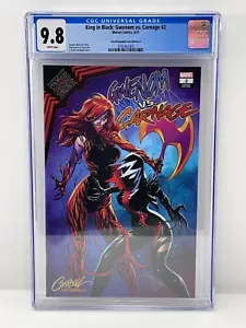 King in Black: Gwenom Vs. Carnage #2 Campbell CGC 9.8 - Picture 1 of 3